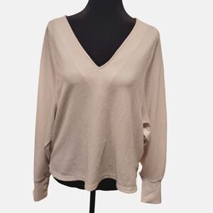 Banana Republic white wing sleeve top
